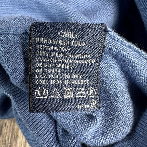 Ralph Lauren Sport Womens Size L?? X Large?? Blue Lightweight Sweater Top - Picture 8 of 9